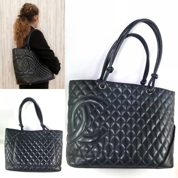 CHANEL Handbags - 💎✨CAMBON RARE CHANEL TOTE